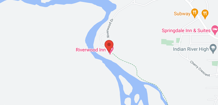 map of 12 Riverwood Drive